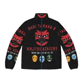 3 Ninjas Ninjitsu School Puffer Jacket | Movie Inspired Martial Arts Apparel