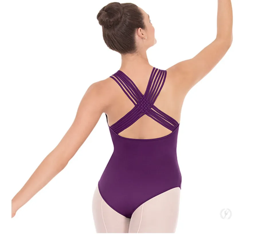 4493 Adult Lattice Back Leotard