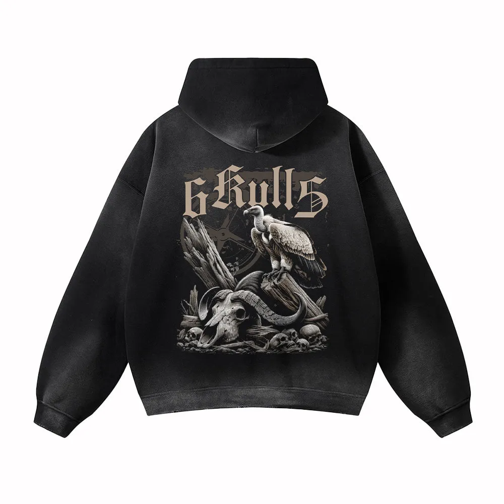 6Kull | Jungle Ecology Skull Hoodie