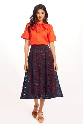 Aishling Skirt - Grenada Eyelet