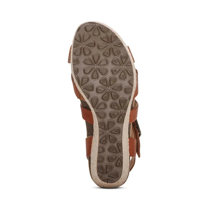 Anna Arch Support sandal - cognac