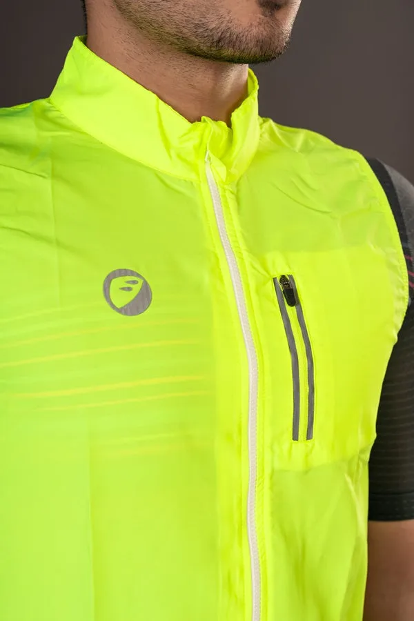 Apace  Cycling Jacket | Gilet Sleeveless | Neon