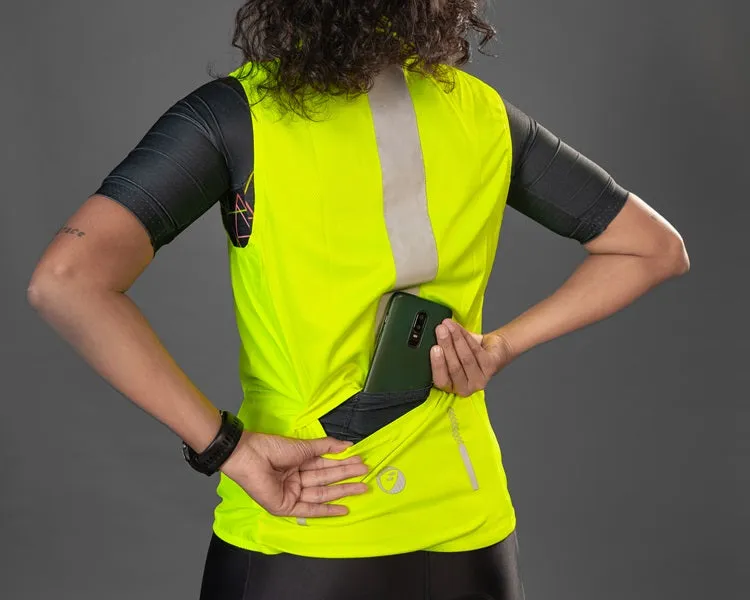 Apace  Cycling Jacket | Gilet Sleeveless | Neon