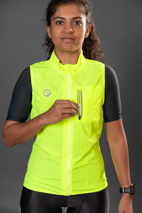 Apace  Cycling Jacket | Gilet Sleeveless | Neon