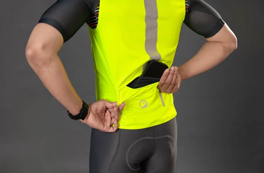 Apace  Cycling Jacket | Gilet Sleeveless | Neon