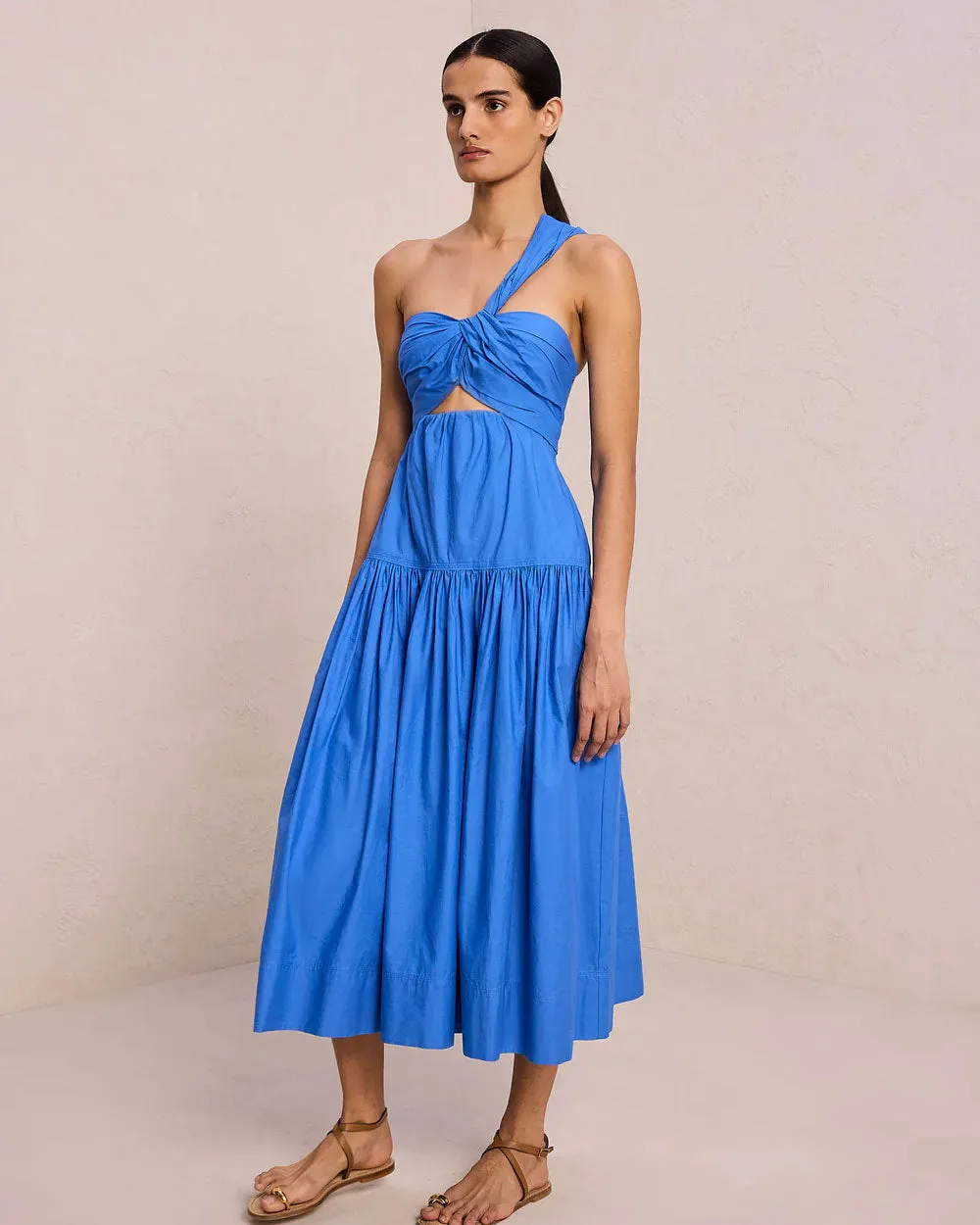 Aubrey Cotton Midi Dress