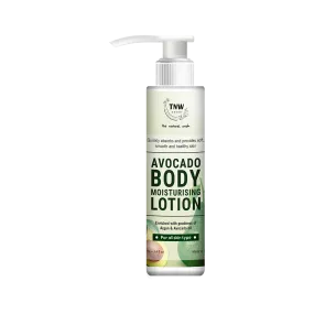 Avocado Moisturizing Body Lotion (Non Greasy & Paraben Free) .