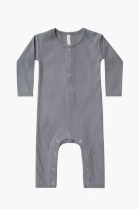 Baby Romper Quincy Mae Jumpsuit Washed Indigo