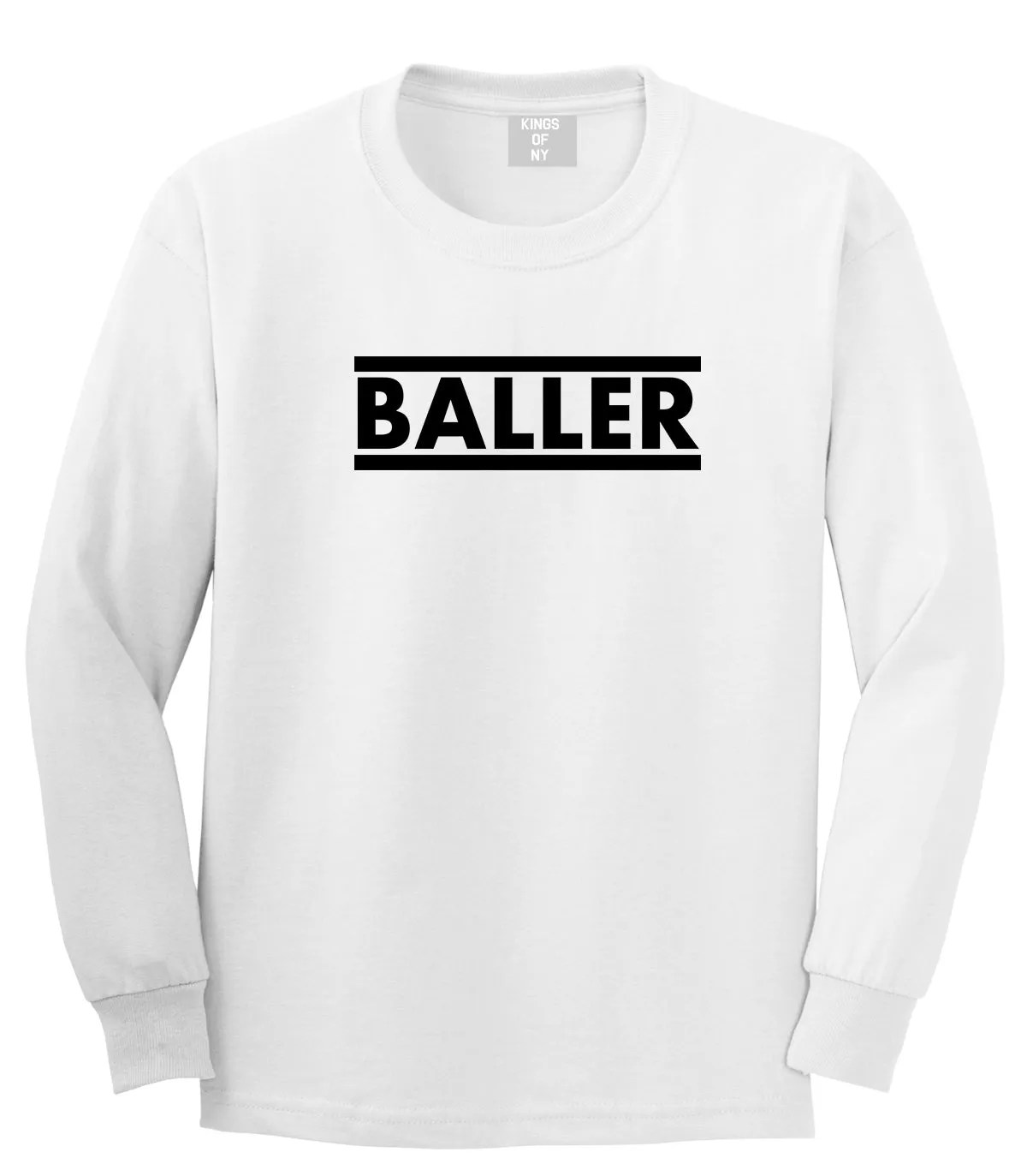 Baller Mens Long Sleeve T-Shirt