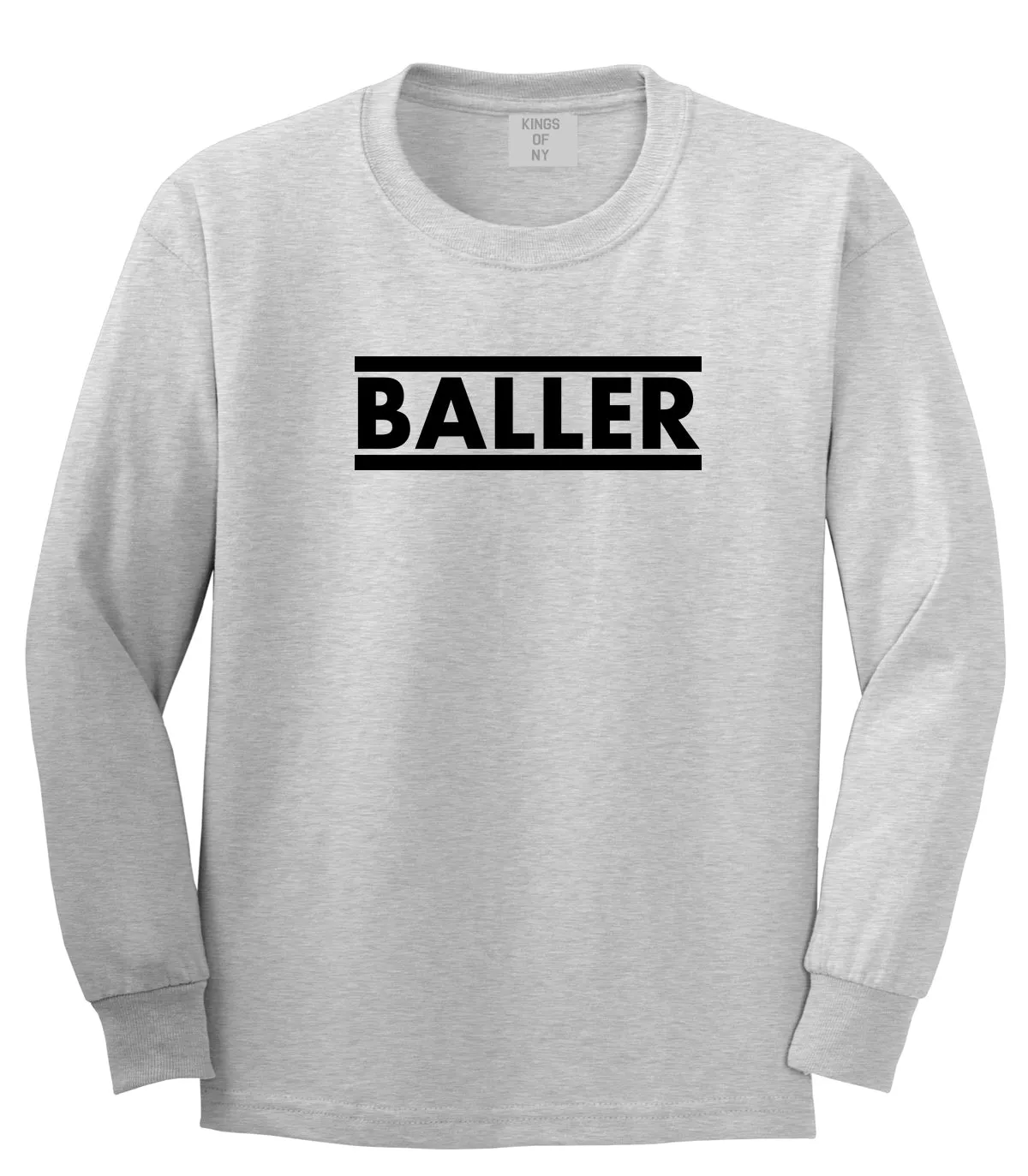 Baller Mens Long Sleeve T-Shirt