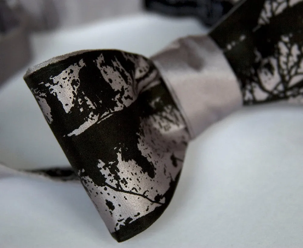 Birch Trees Bow Tie