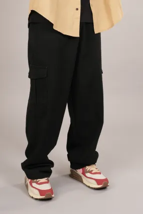 Black Mamba Baggy Cargo Denim Pant