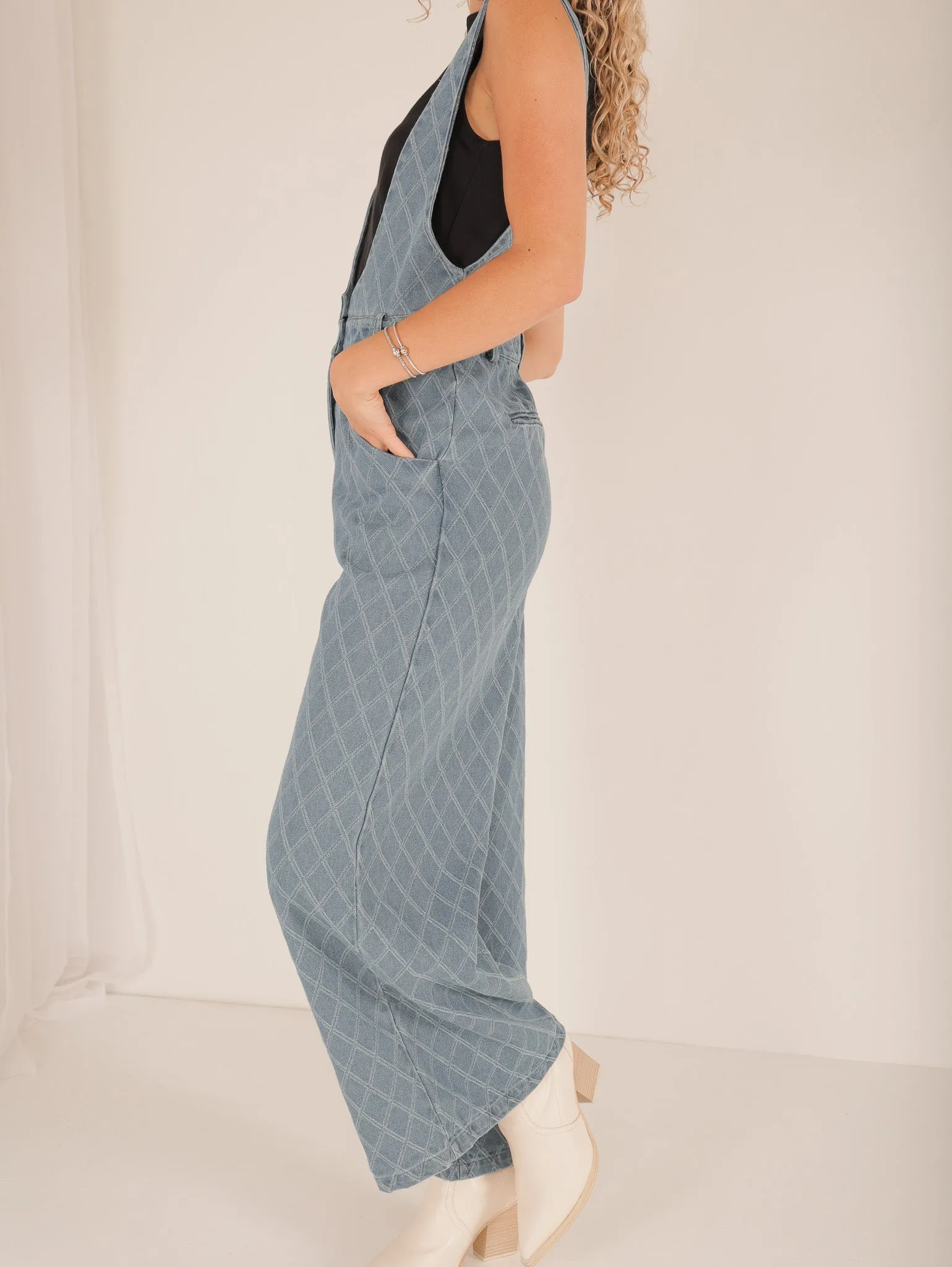 Blythe Denim Jumpsuit