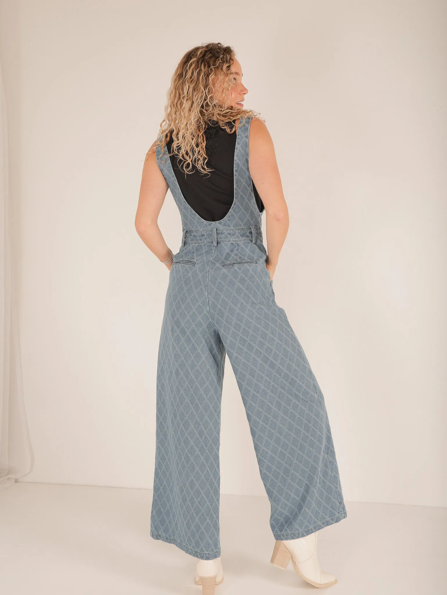 Blythe Denim Jumpsuit