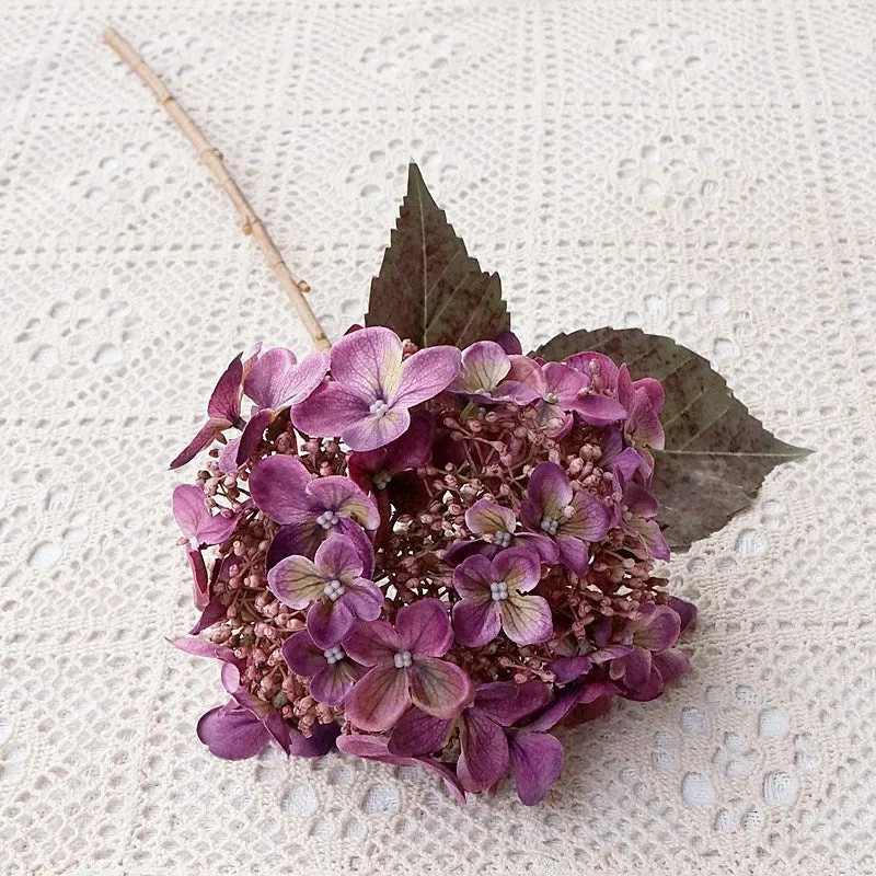 Bulk Exclusive 20" Autumn Hydrangea Stems Autumn Winter Decoration Wholesale