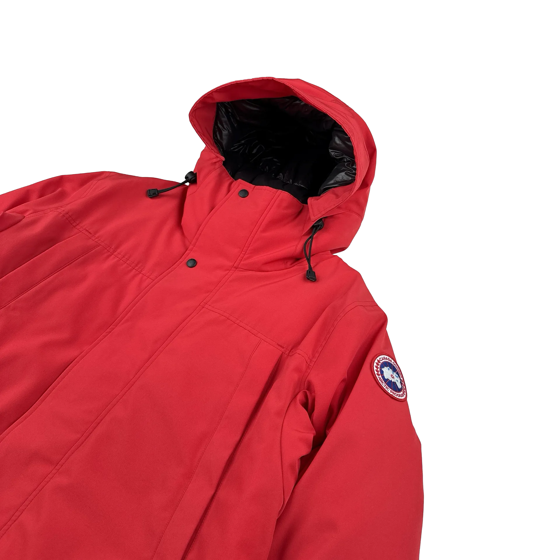 Canada Goose Red Premium Down Sanford Puffer Jacket - Large