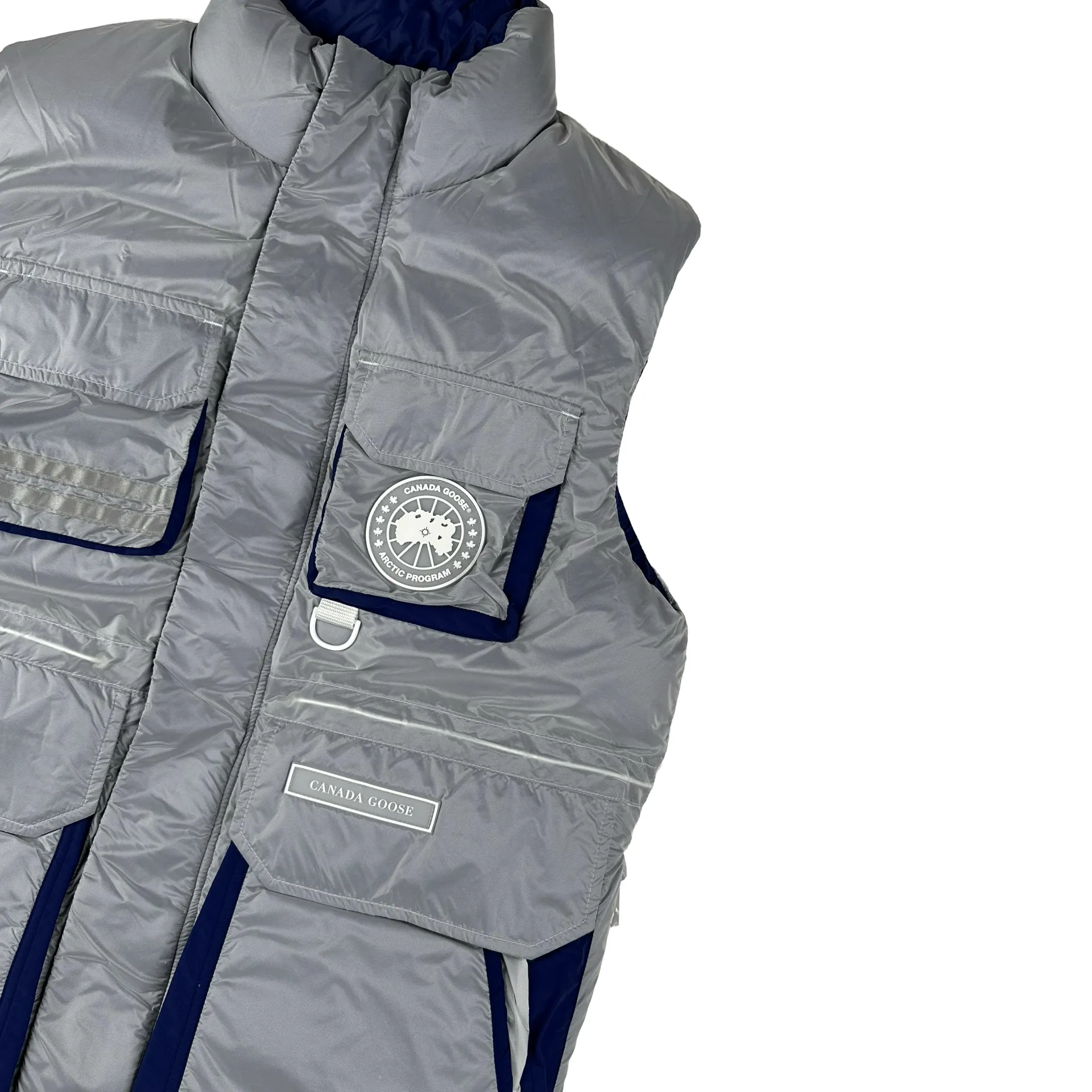 Canada Goose X-Ray Blue Down Filled Gilet Jacket - Small