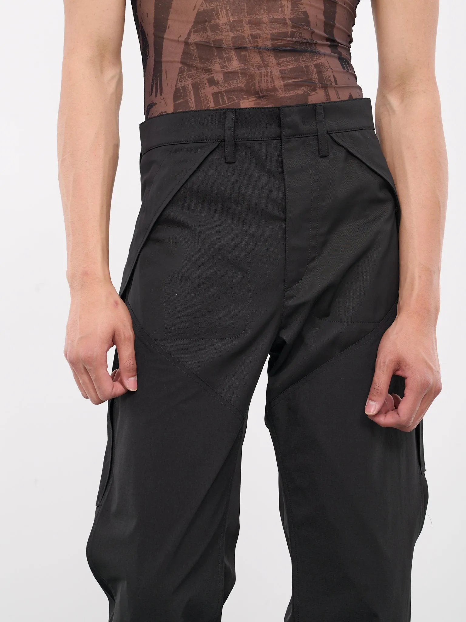 Cargo Trousers (RBMW069FA51-BLACK)