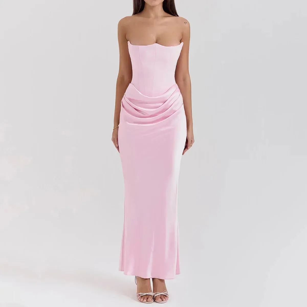 Catching Tear Drops Maxi Dress