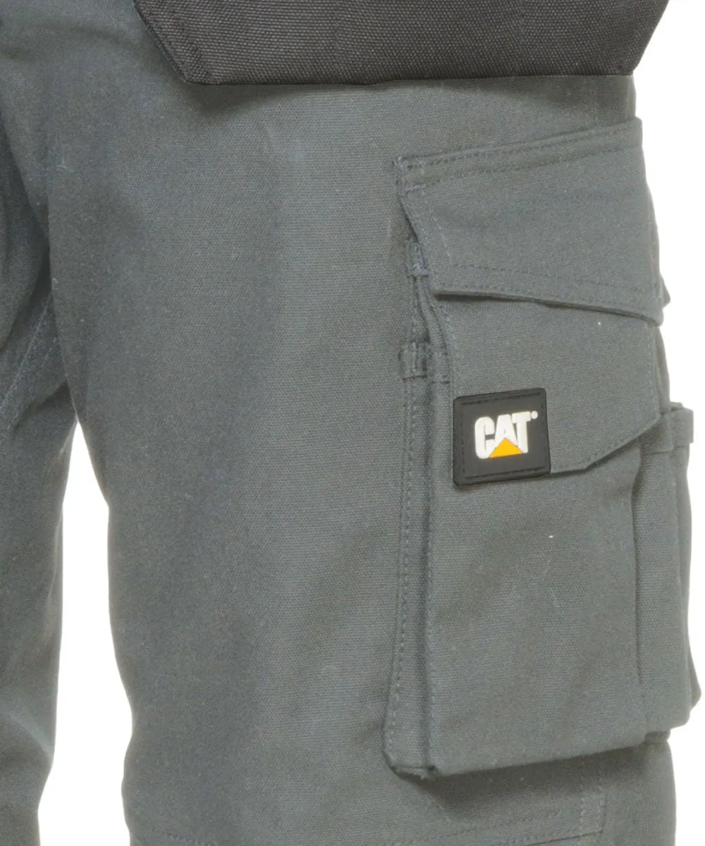 Caterpillar Trademark Trousers (with holster pockets) - Army Moss