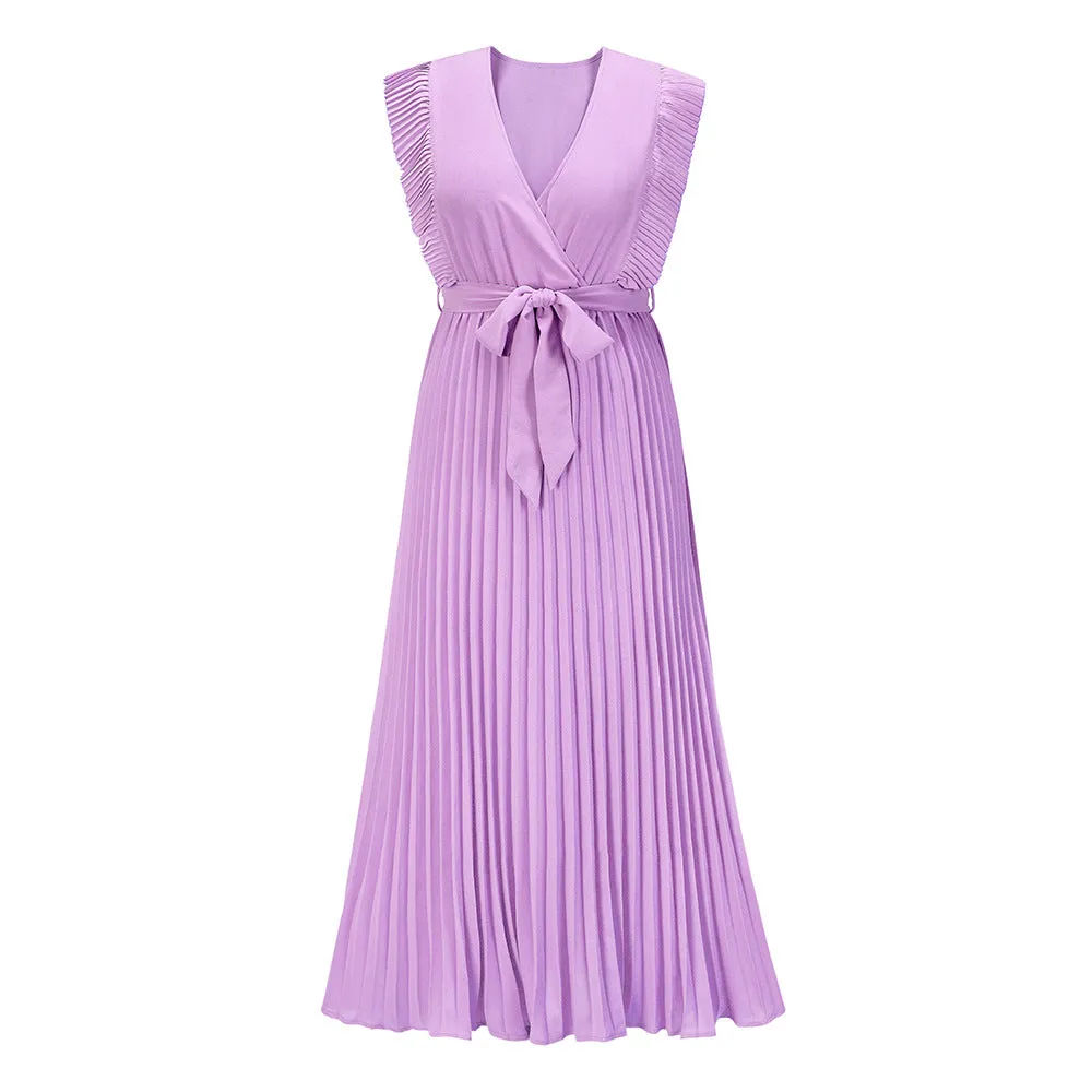 Celine Dress: Purple