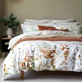 Christy Botanical Sage Cotton Printed Multi Quilt Cover Set