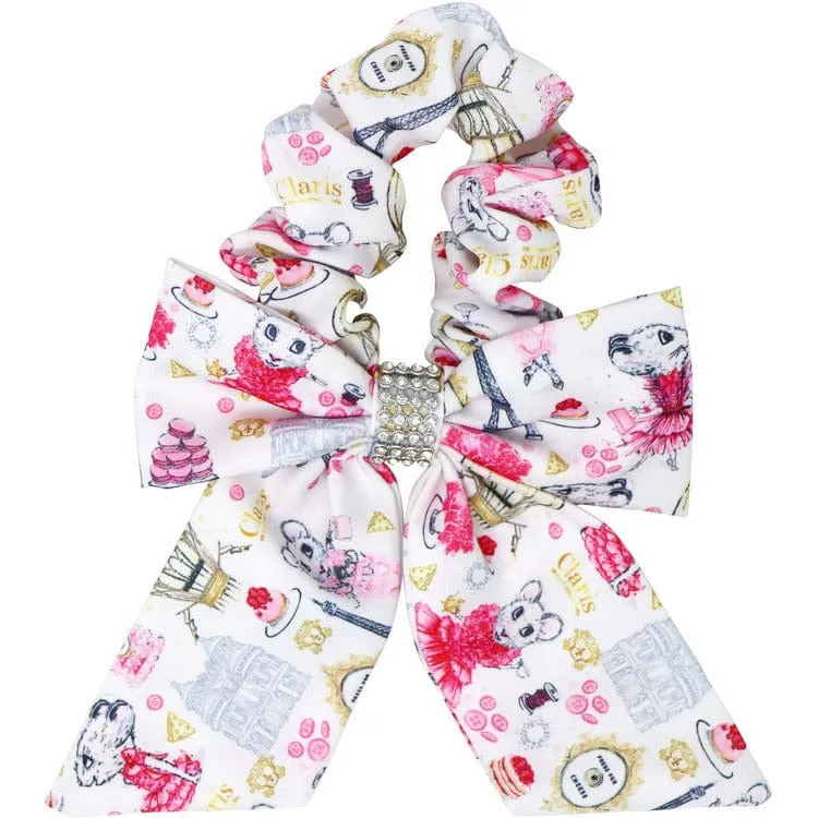 Claris Fashion Hair Scrunchie with Bow