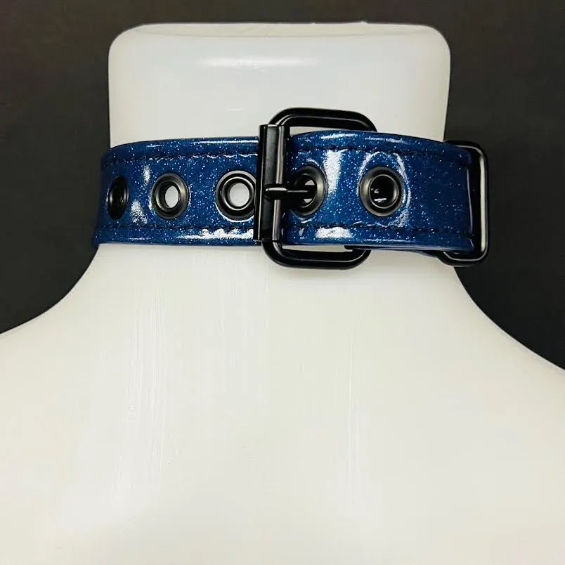 Collar Vinyl - Medium/Large (Blue)