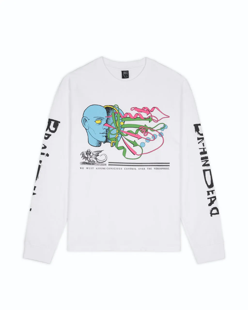 Concious Control L/S Tee, White