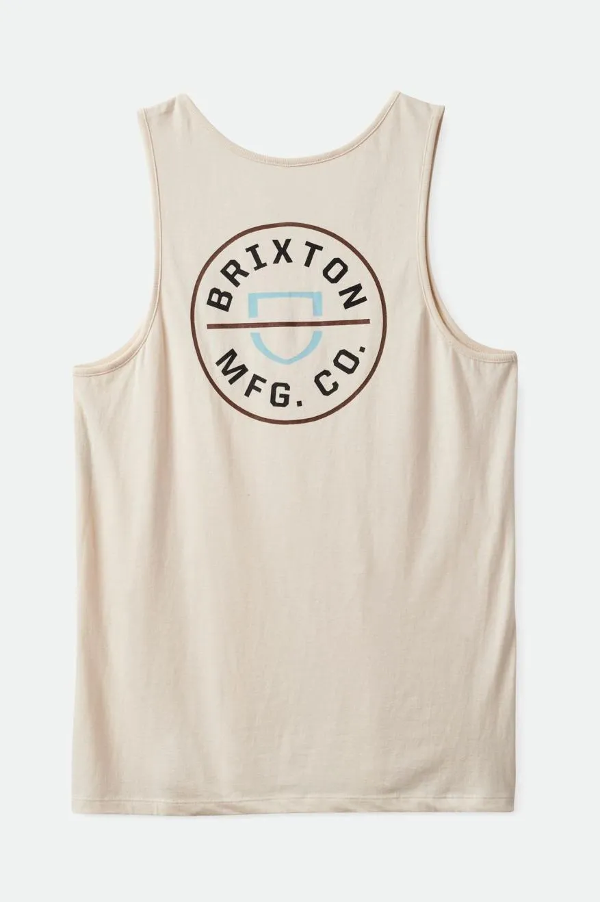 Crest Tank Top - Whitecap