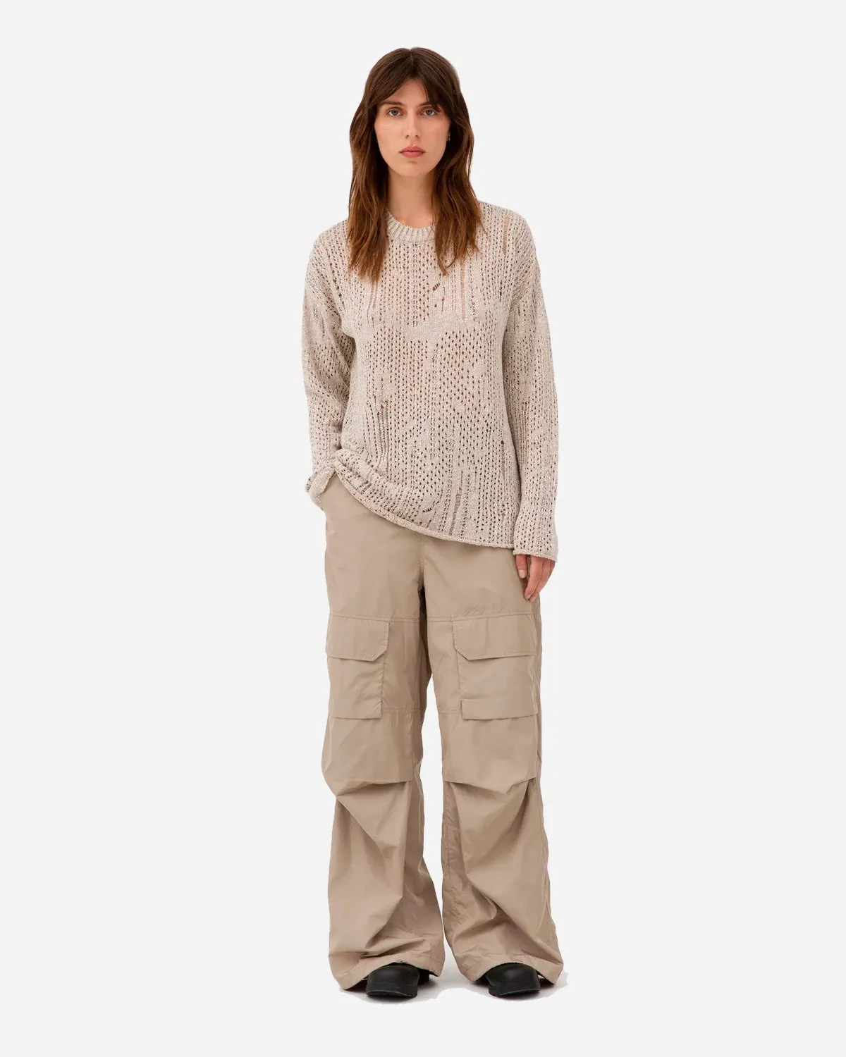 Datro Pants - Creamy Grey