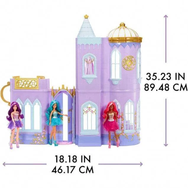 Dream Ella Majestic Castle Play Set - Unleash Fashion Doll Adventures in a Magical Realm!