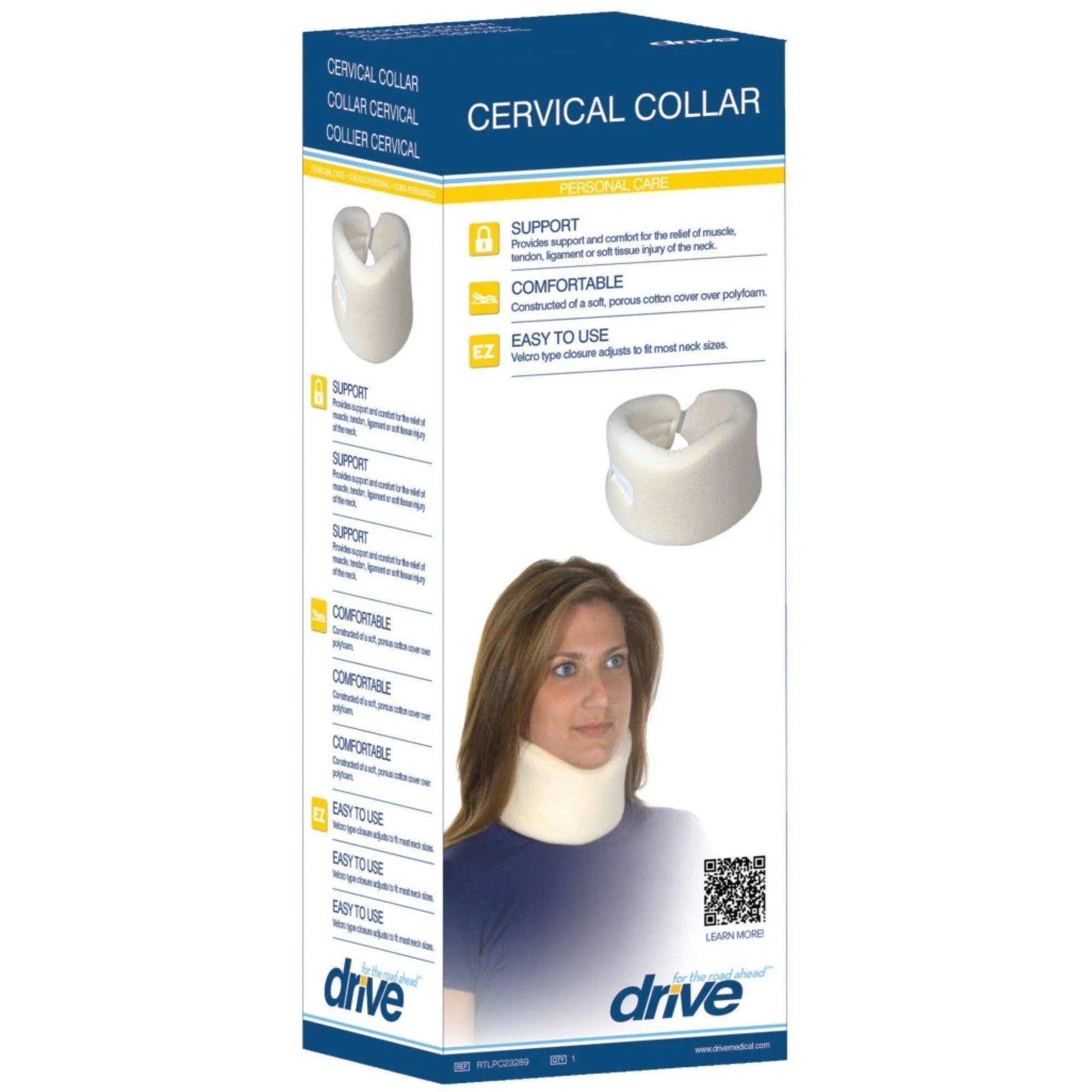 Drive Medical Soft Foam Cervical Collar