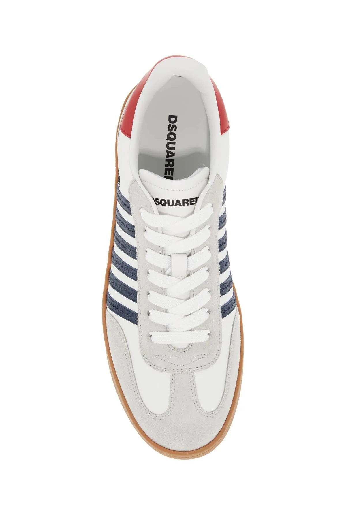 DSQUARED2 Urban Luxe Leather Sneakers