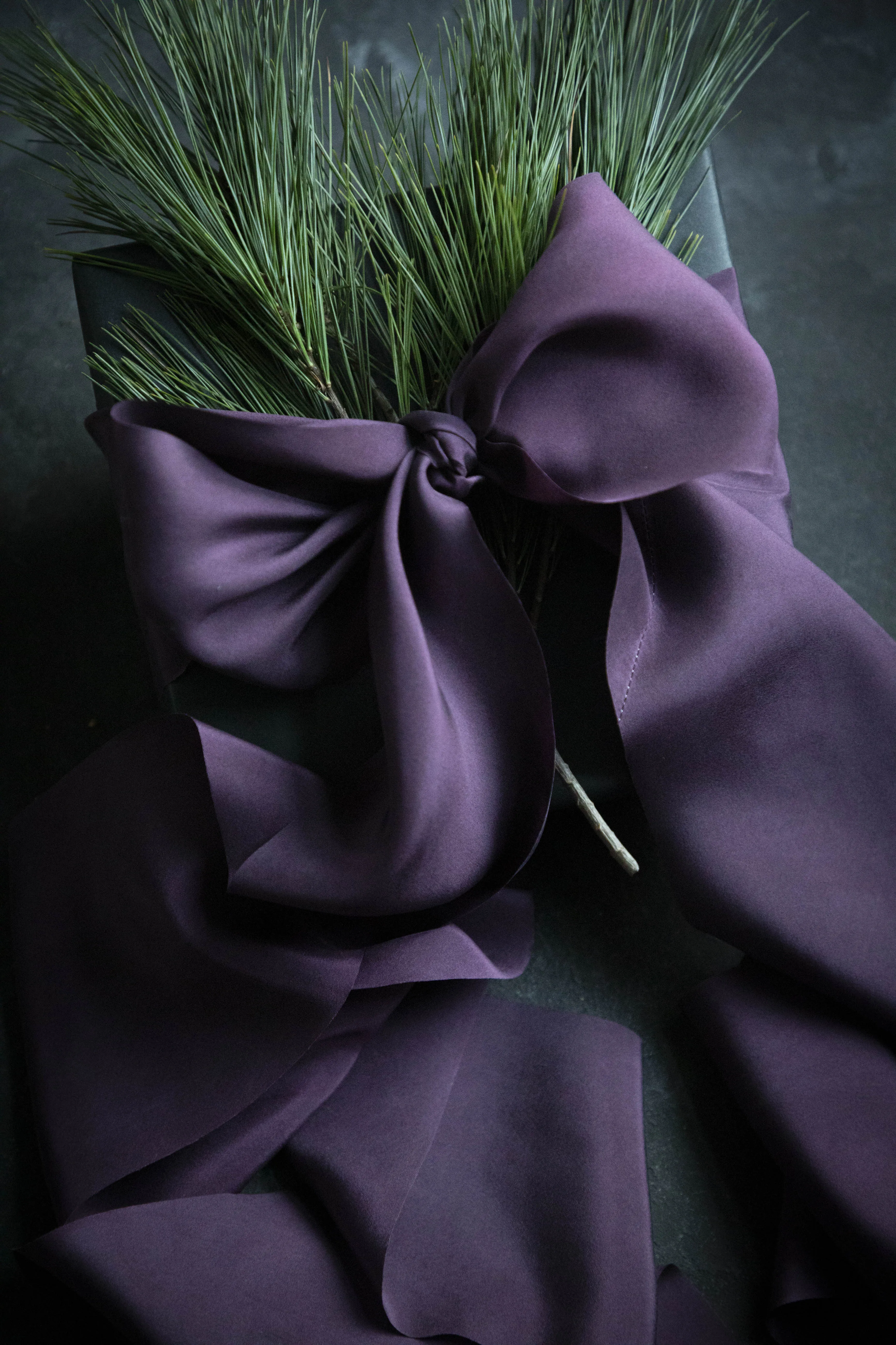 Eggplant Silk Ribbon {read note below}