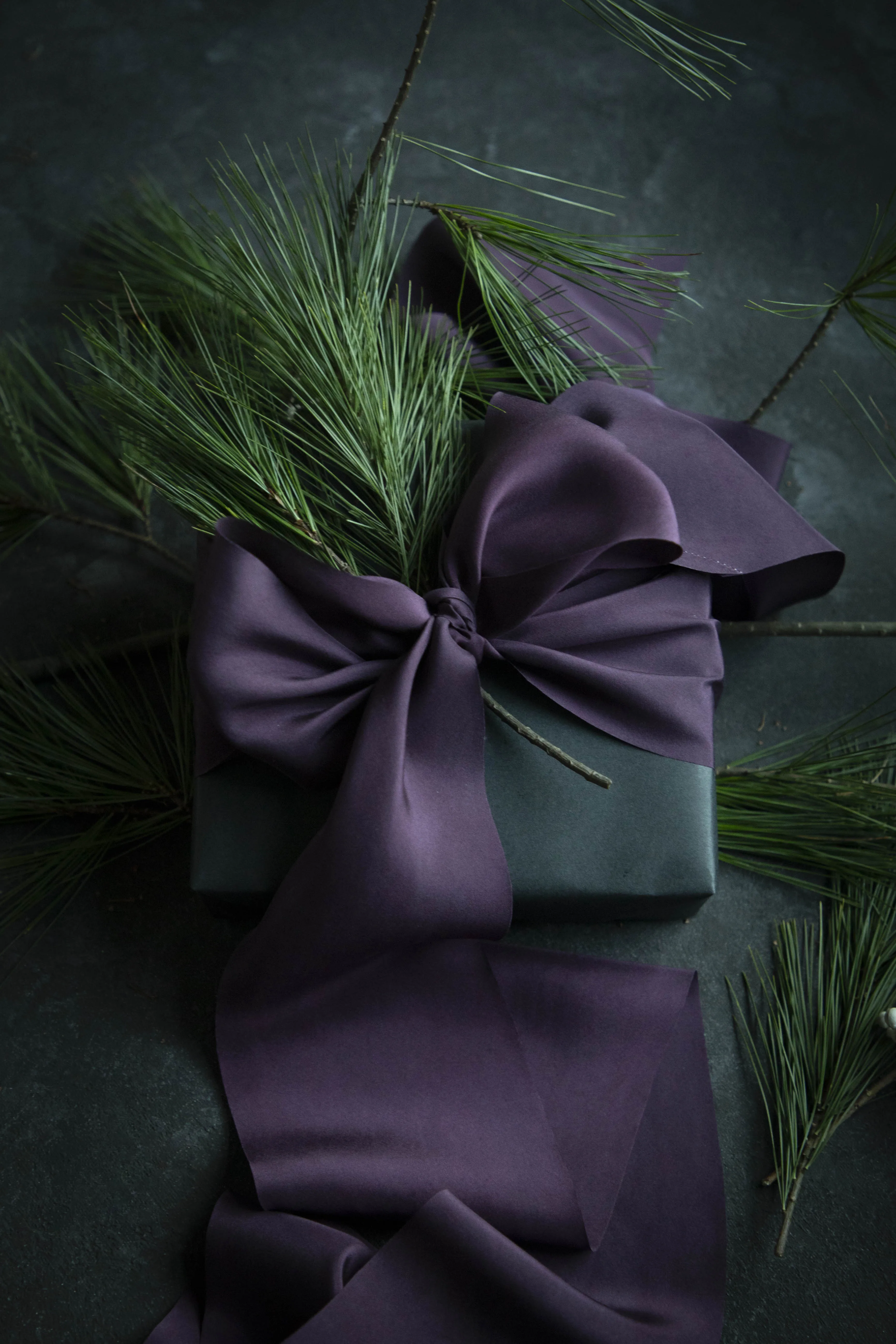 Eggplant Silk Ribbon {read note below}