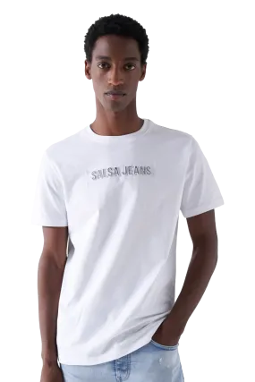 Embossed Branded T-Shirt*