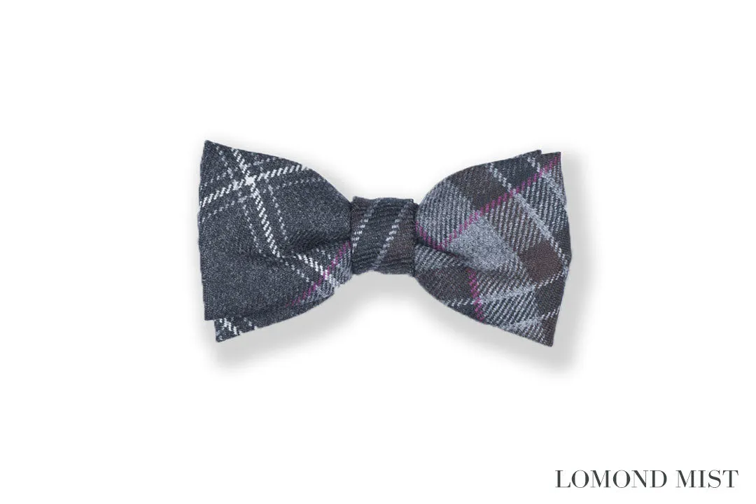 Exclusive Mist Tartan Bow Tie