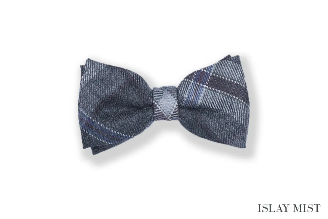 Exclusive Mist Tartan Bow Tie