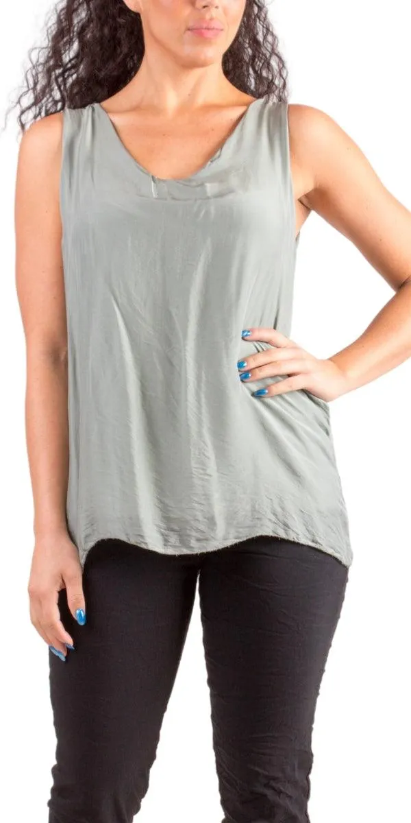 Fernanda Silk Top