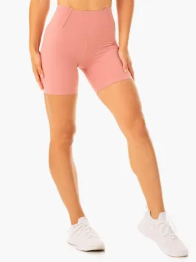 Form Scrunch Bum Shorts - Dusty Pink