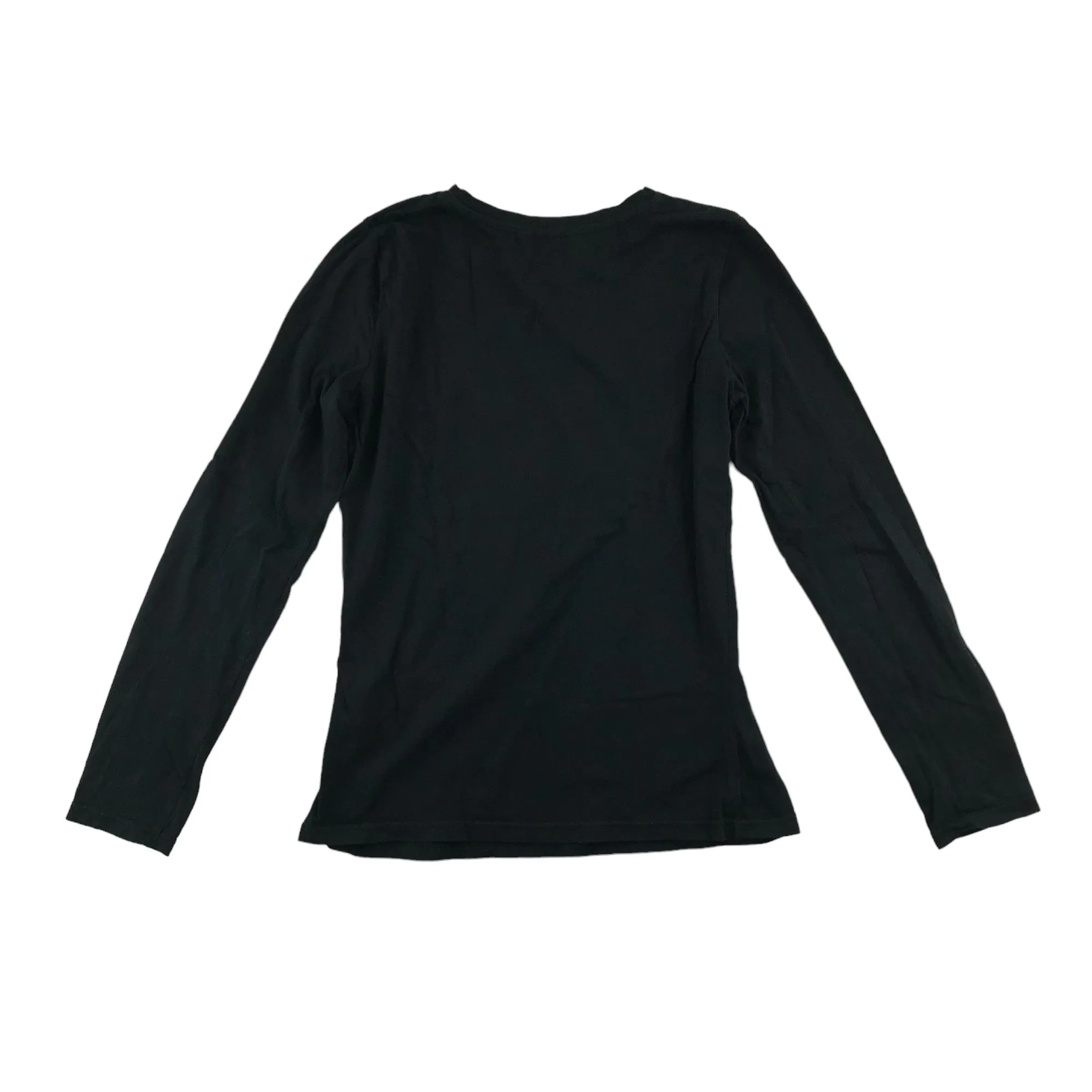 George t-shirt 10-11 years black long sleeve sequin star