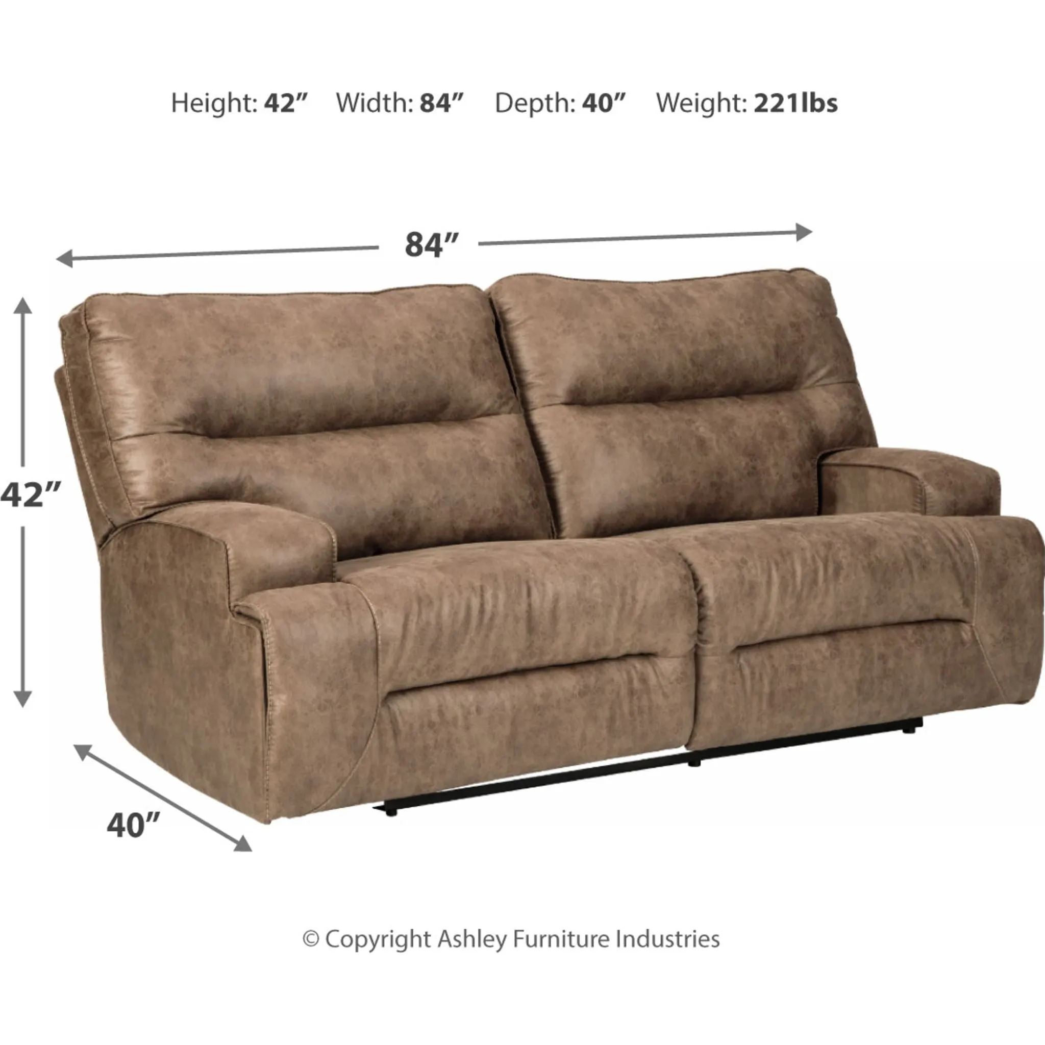 Hazenburg- EXCLUSIVE Reclining Sofa