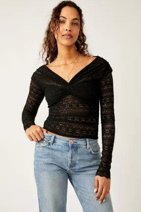 Hold Me Closer Top Black