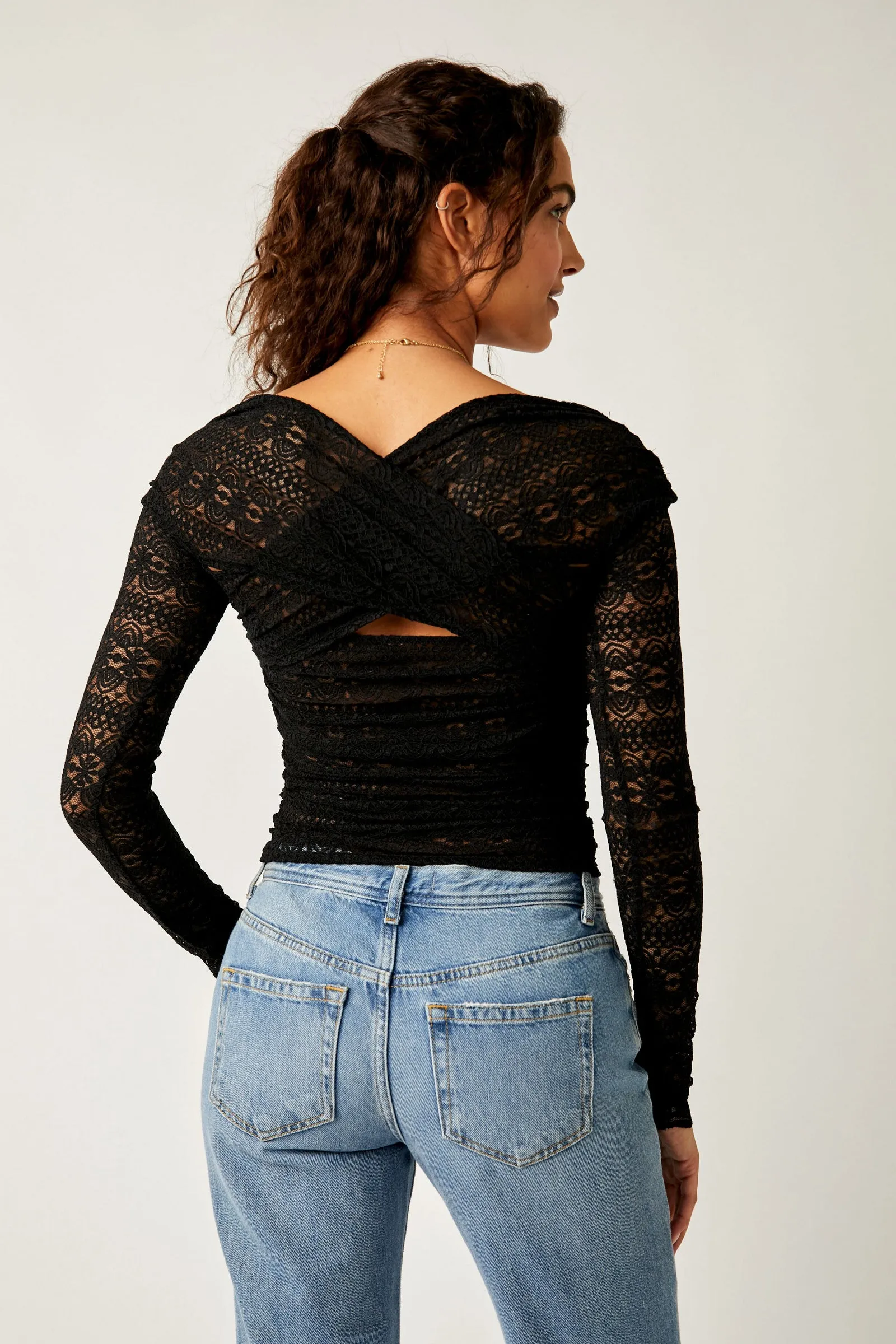 Hold Me Closer Top Black