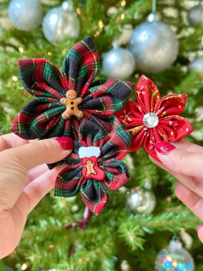 Holiday Collar Flowers