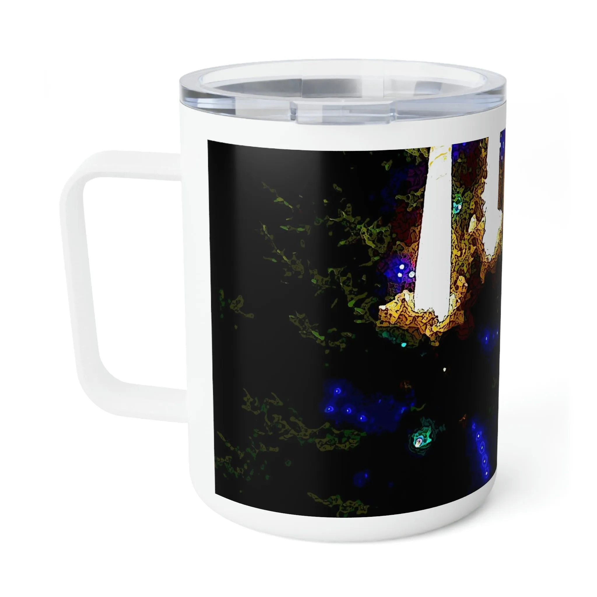 Insulated Coffee Mug, 10oz ... A Very Nice Super-8 'On The Praire' ... Grangeville, Idaho ... Jan23 ... Original Works ...