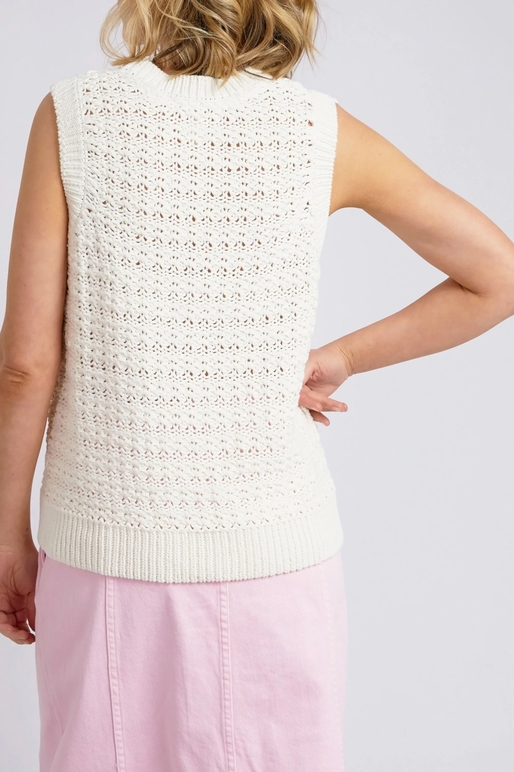 JANEY KNIT VEST - 8139090