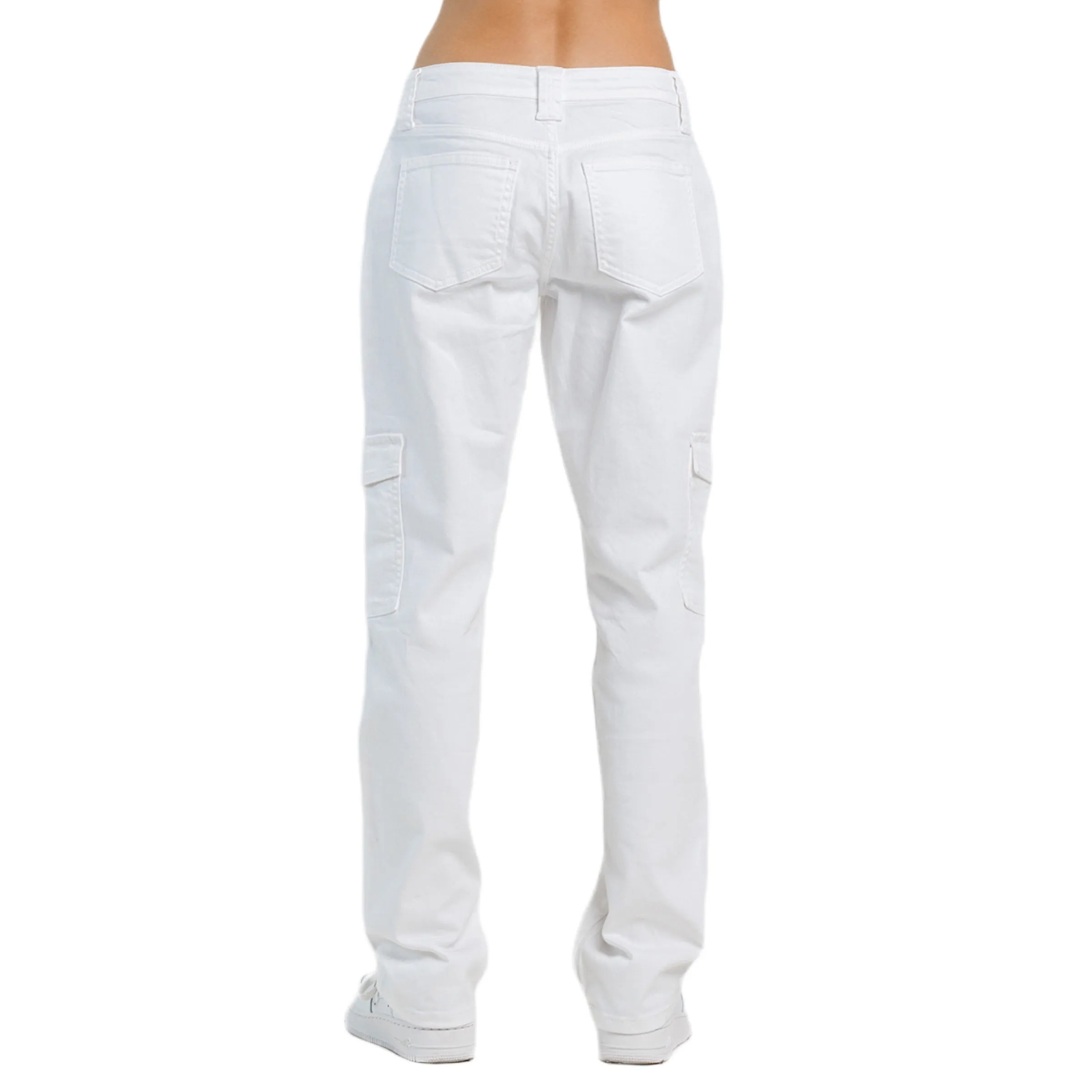 Jelly Jeans White Straight Cargo Pants Size 1, 3, 5, 7, 9, 11, 13