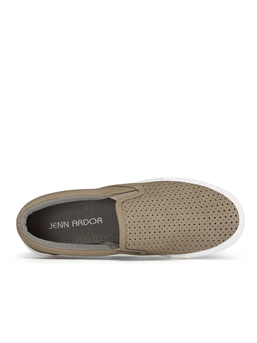 JENN ARDOR Women Breathable Slip-On Sneakers